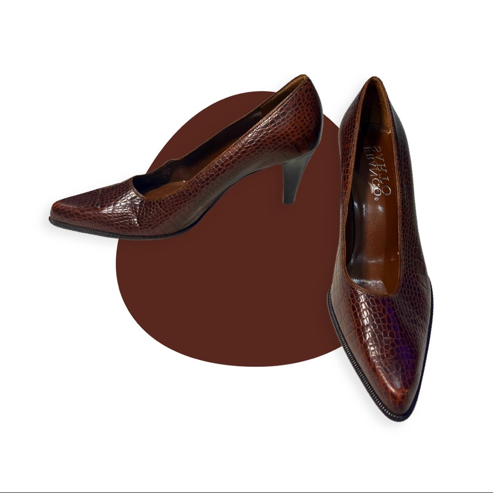 Leather Franco Sarto pumps